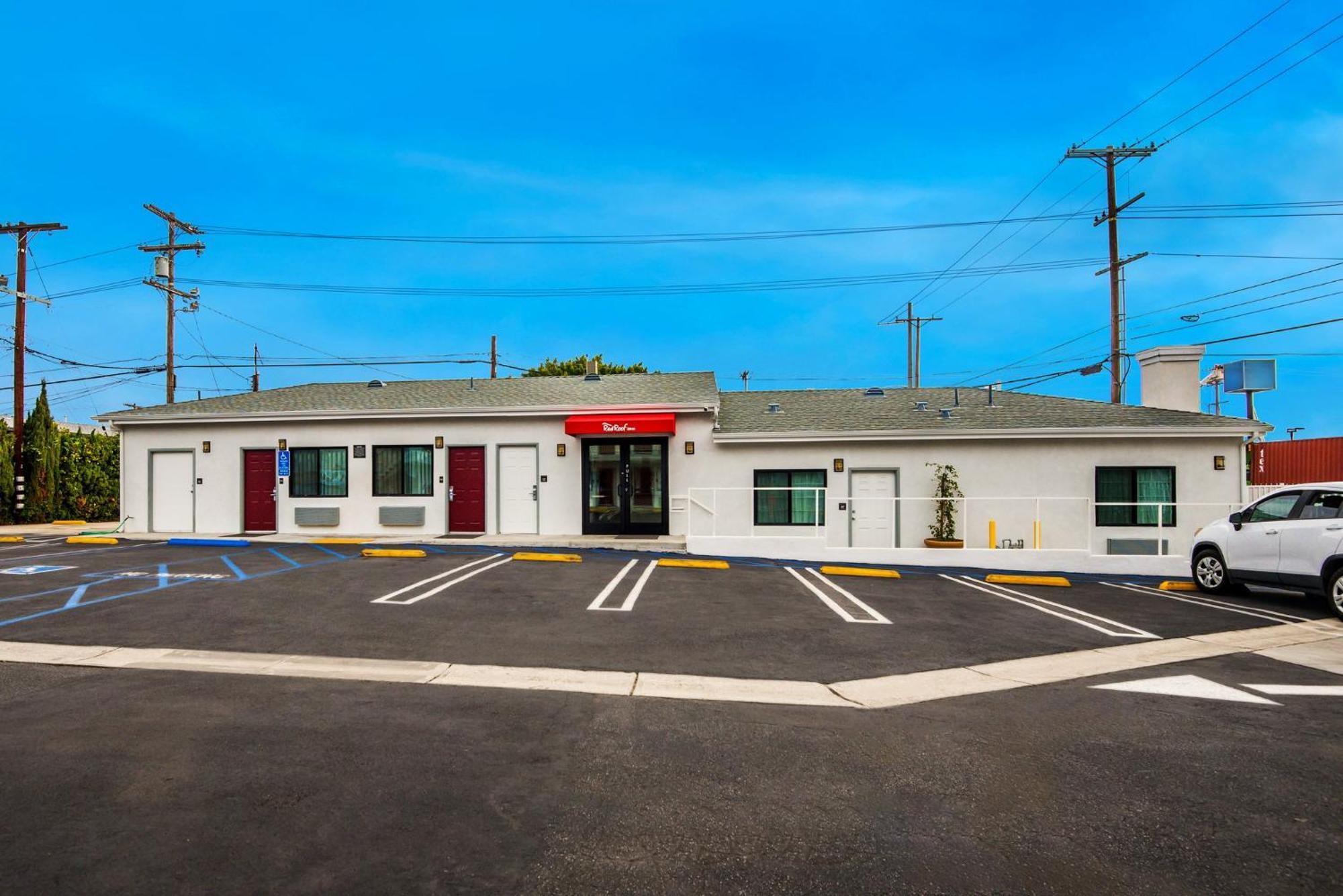 Red Roof Inn Carson - Wilmington, Ca Los Angeles Exterior foto